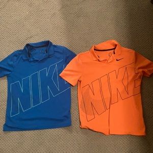 nike golf shirt set.